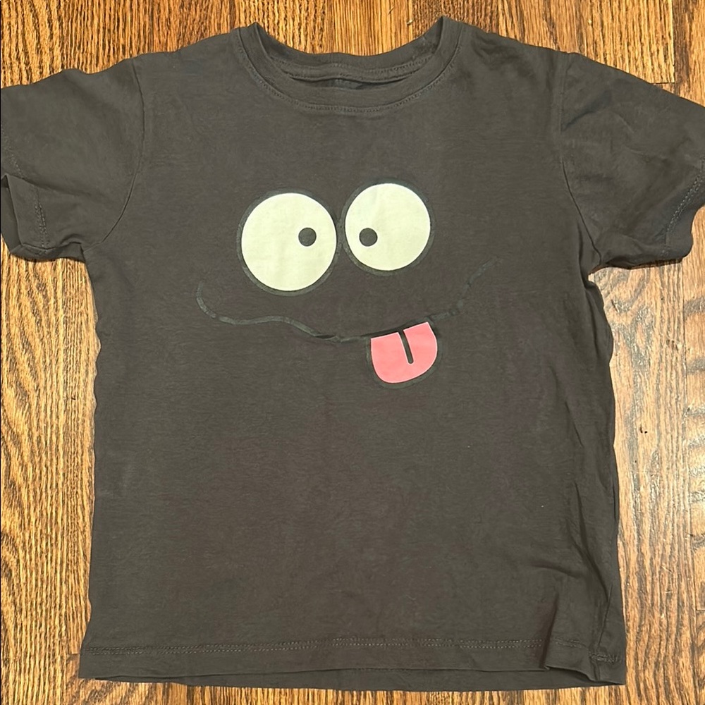 Zara Kids Black Graphic T-Shirt
